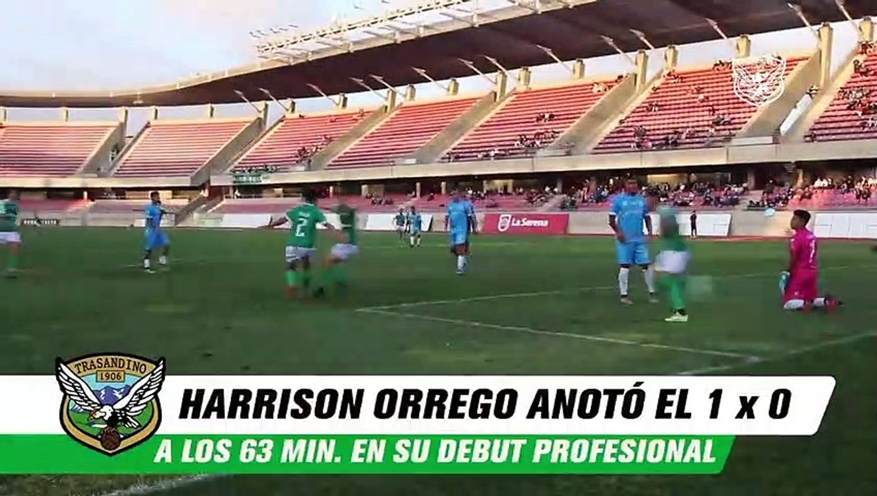 Primer gol de Harrison Orrego en el profesionalismo