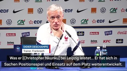 Deschamps: “Hätte Nkunku früher nominieren können”