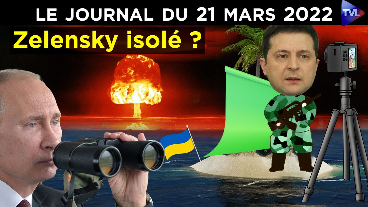 Russie - Ukraine : Zelensky sur la touche ? - JT du 21 mars 2021