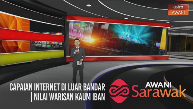 AWANI Sarawak [25/11/2020] - Capaian internet di luar bandar | Jalani kerjasama penyelidikan | Nilai warisan Kaum Iban