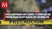 En CdMx, localizan sin vida a dos de tres hombres reportados como desaparecidos en Morelos