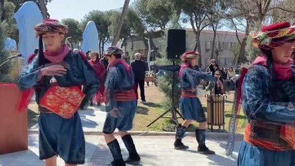 Tire'de "Göktürk Yazıtları Anıtı" açıldı