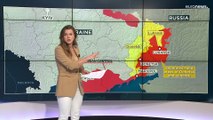 Карта боевых действий на Украине: 26-й день