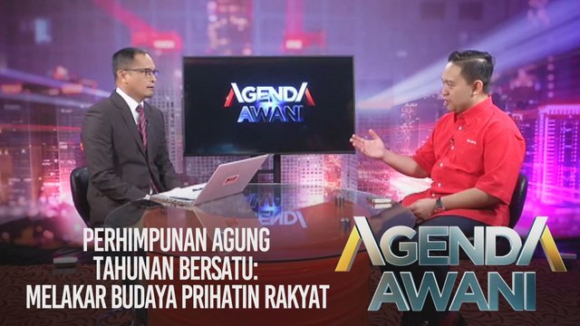 Agenda AWANI: Perhimpunan Agung Tahunan Bersatu - Melakar budaya prihatin rakyat