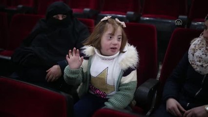İdlib'de down sendromlu çocuklar için etkinlik düzenlendi