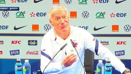 Didier Deschamps est ravi de l'émergence de Nkunku