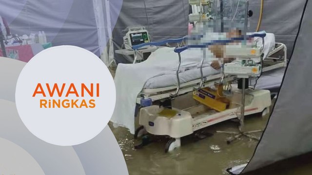 AWANI Ringkas: Banjir kilat: Khemah ujian saringan COVID-19 Hospital Kulim dinaiki air