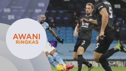 AWANI Ringkas: Riyad Mahrez jaring hatrik pertama City
