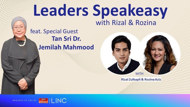 Leaders Speakeasy with Rizal and Rozina: Tan Sri Dr Jemilah Mahmood