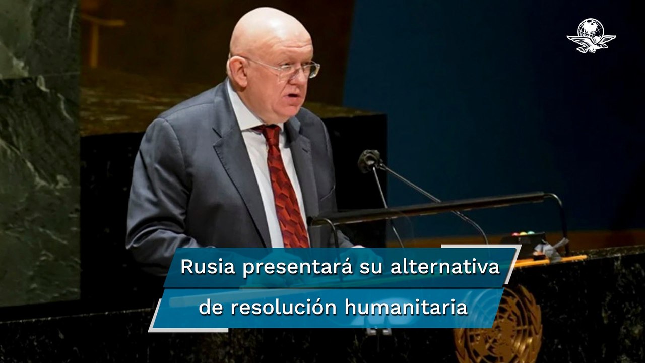 Embajador de Rusia ante la ONU critica resolución de México y Francia sobre Ucrania