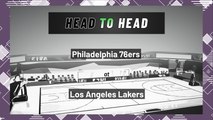 Philadelphia 76ers At Los Angeles Lakers: Over/Under, March 23, 2022