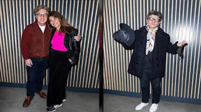 François Cluzet, Julien Clerc et François Berléand avec leurs @moureuses Marc Lavoine sans Line P