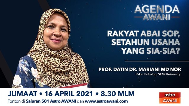 Agenda AWANI: Rakyat abai SOP, setahun usaha yang sia-sia