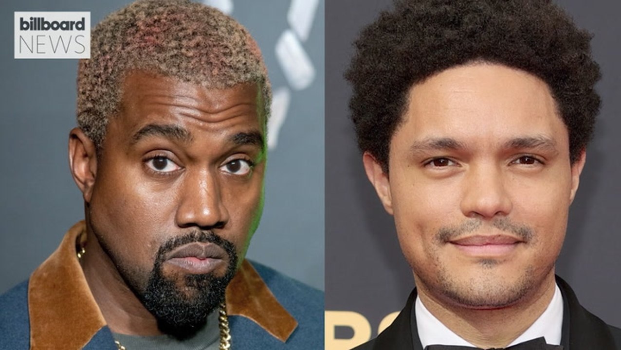 Trevor Noah Defends Kanye West After GRAMMYs Pull Him From Performance Lineup | Billboard News