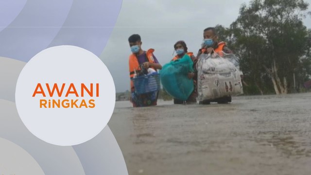 AWANI Ringkas: Paras air Sungai Golok catat trend menaik
