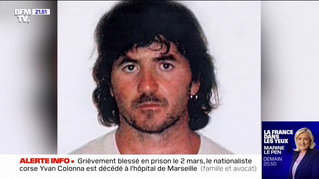 Yvan Colonna est mort près de trois semaines après son agression en prison
