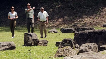 Duke and Duchess of Cambridge take in the Belize sights