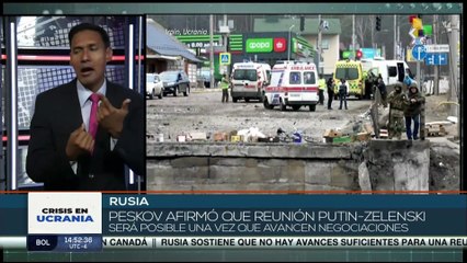 Gobierno de Rusia declara como prematuro un posible diálogo entre Vladímir Putin y Zelenski