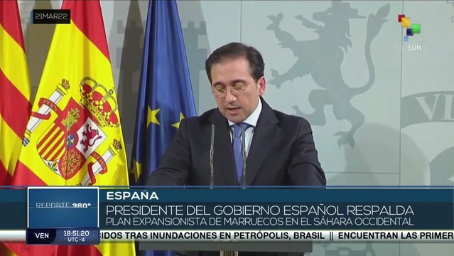 Pueblo saharauí rechaza posición del Presidente de España al plan expansionista de Marruecos