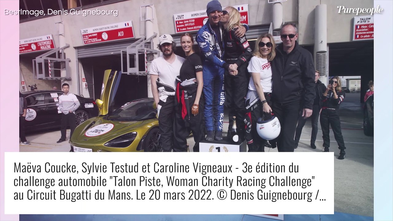 Sylvie Testud reine de la piste, Maëva Coucke en combinaison sportive