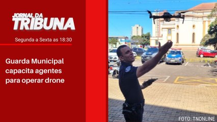 Guarda Municipal capacita agentes para operar drone