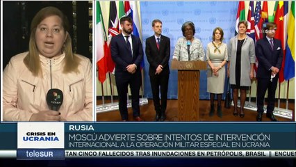 Gobierno ruso responderá contra intentos de injerencias a la operación militar en Ucrania