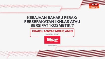 [INFOGRAFIK] Kerajaan baharu Perak: Persepakatan ikhlas atau bersifat 'kosmetik'