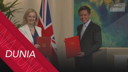 Pasca Brexit: UK-Singapura tandatangan perjanjian perdagangan