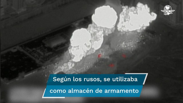 Antes y después: así quedó un centro comercial en Kiev que Rusia bombardeó