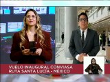 Inauguran vuelo de Conviasa hacia el nuevo aeropuerto Felipe Ángeles de México