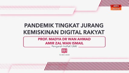 [INFOGRAFIK] Pandemik tingkat jurang kemiskinan digital rakyat