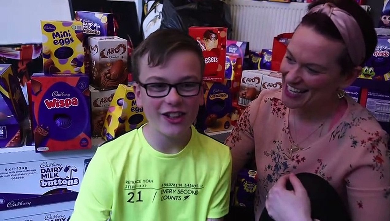 Charlie's charity easter egg collection