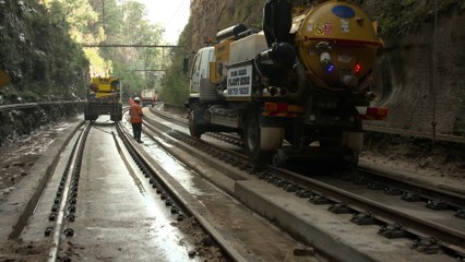 Rail repairs outside Blue Mountains, NSW following flood damage | March 22, 2022 | Hawkesbury Gazette