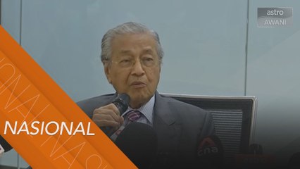 Saya tak boleh bekerjasama dengan Datuk Seri Najib - Tun M