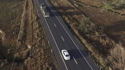 Barton Highway drone footage