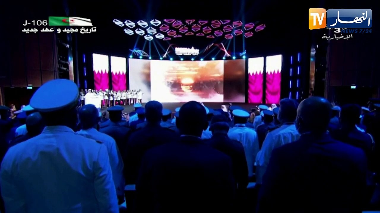 الفريق السعيد شنقريحة يشارك في معرض ومؤتمر الدوحة الدولي للدفاع البحري