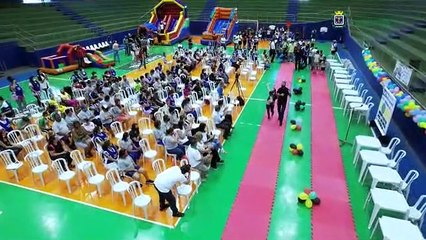 Alegria estampada no rosto; veja vídeo da gincana "Meu jeito down de ser feliz"