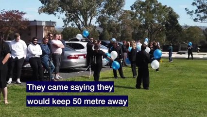 The funeral of Jayson Humphries