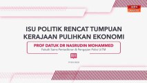[INFOGRAFIK] Isu politik rencat tumpuan kerajaan pulihkan ekonomi