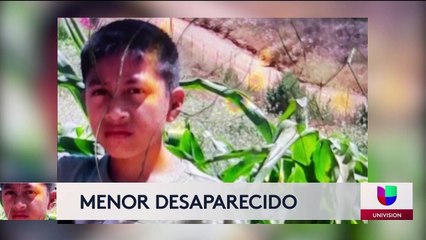 Buscan a menor hispano desaparecido de Escondido
