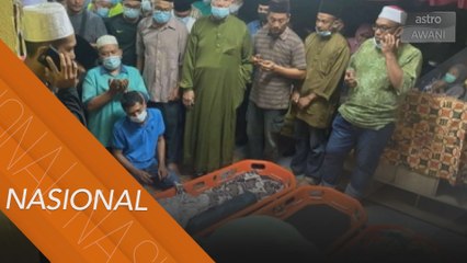 Tiga beradik nahas kemalangan, selamat dikebumikan