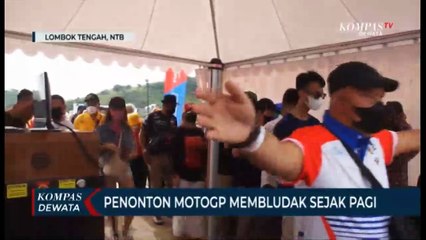 Penonton MotoGP Mandalika Membludak