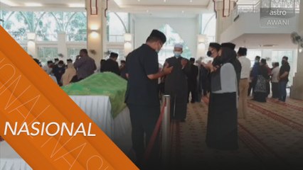 Terkini Tun Rahah dikebumikan hari ini