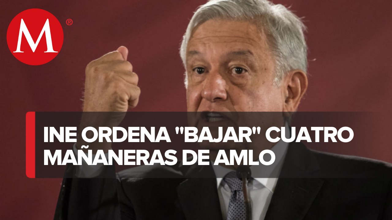 Comisión del INE emite medidas cautelares contra 4 mañaneras de AMLO por propaganda