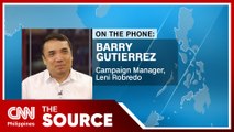 Vice President Leni Robredo's spokesperson Atty. Barry Gutierrez | The Source