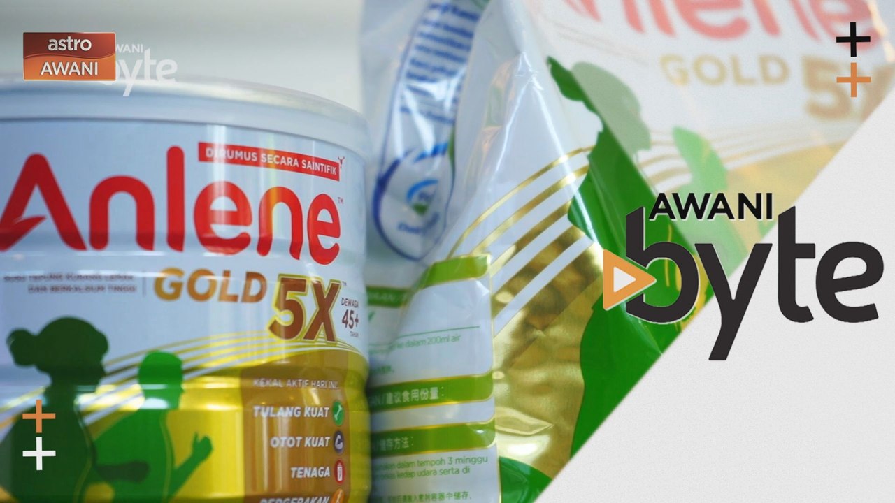 #AWANIByte: Bergerak dengan lebih fleksibiliti dan tenaga hari ini dengan Anlene Gold 5X™️