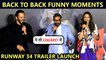 Back To Back Funny Moments | Ajay Pulls Leg Of Reporter, Rakul Shares Epic Incident | Runway 34
