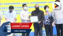 Mga lokal na pamahalaan na may natatanging ambag pagdating sa pagtugon sa COVID-19 pandemic, pinarangalan