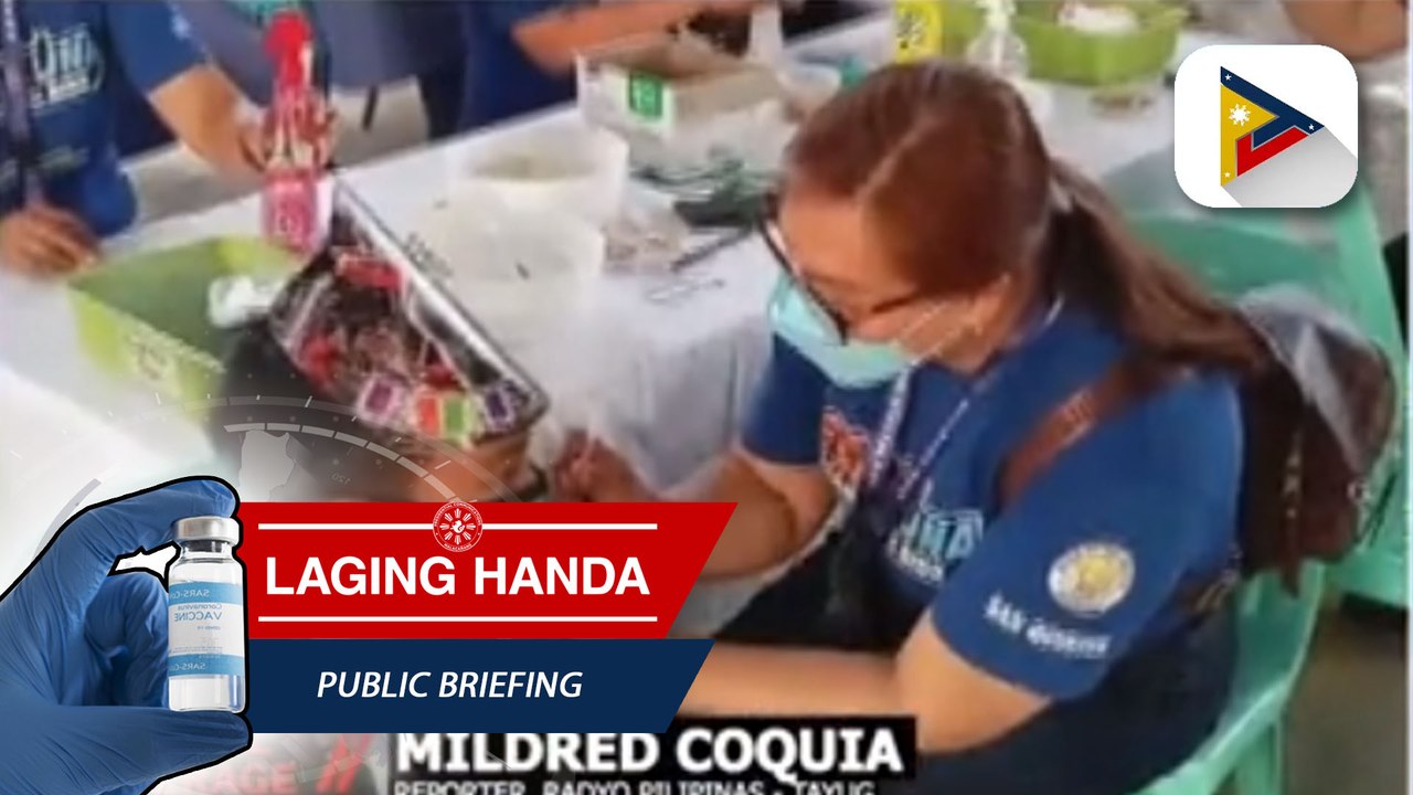 Higit 74% ng target population sa bayan ng San Quintin, Pangasinan, fully vaccinated na kontra COVID-19