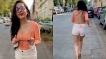 Urfi Javed High Heels पहन सड़क पर लगीं दौड़ने, Video हुआ Viral | FilmiBeat